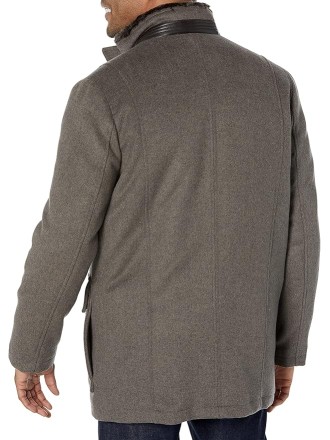 Mens Wool Car Coat