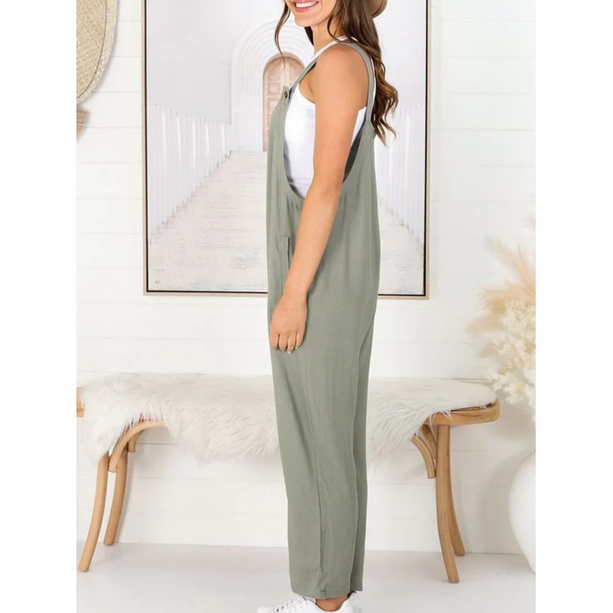 Boho vacation jumpsuit