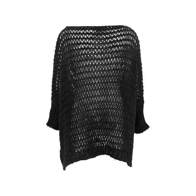 Hollow knit sweater