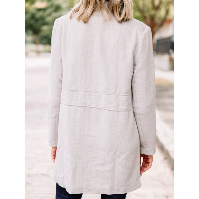 Brown Herringbone Coat
