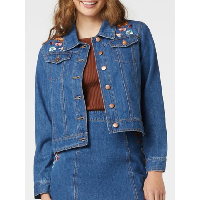Flora Embroidered Jacket