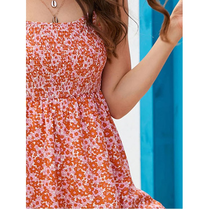 Fragmented casual jumpsuit shorts