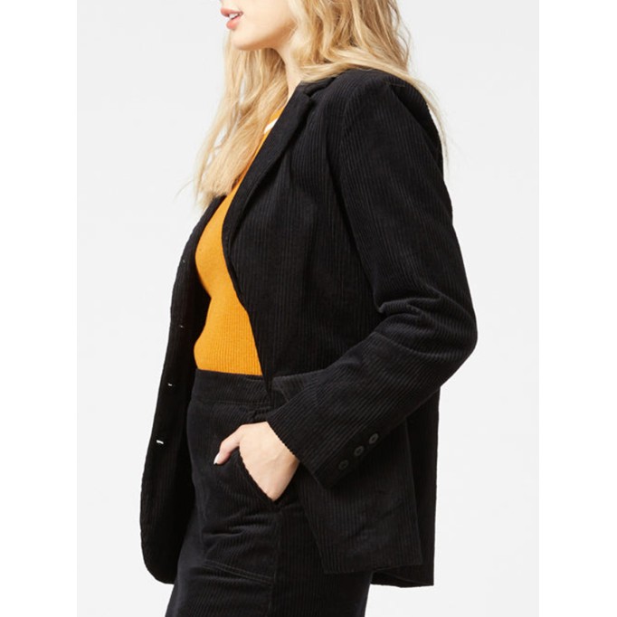 Solid Blazer