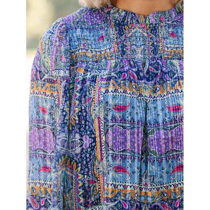Lavender long sleeve shirt