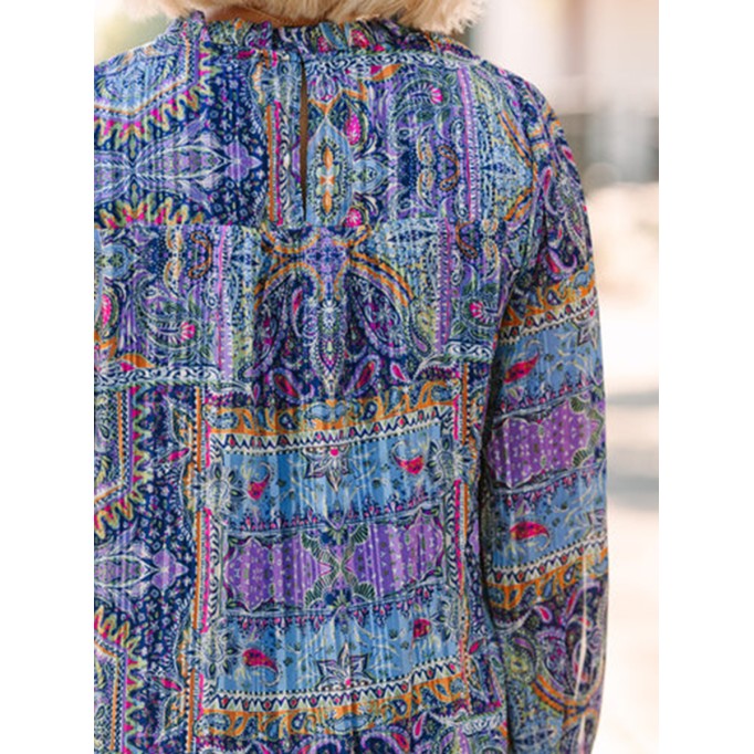 Lavender long sleeve shirt