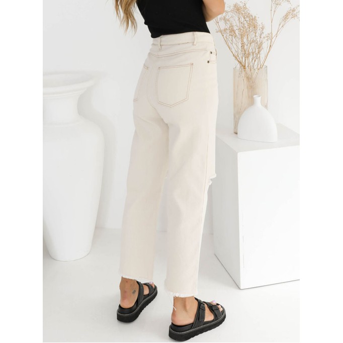 New cut fashion denim pants