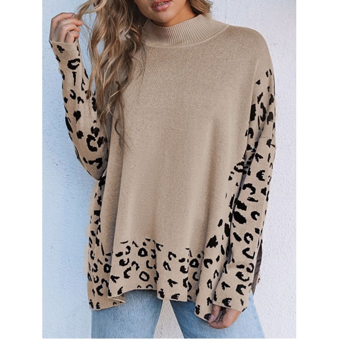 Orange Ribbed Corded Oversized Sweatshirt