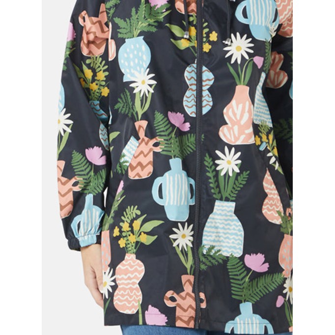 Pretty Vases Raincoat