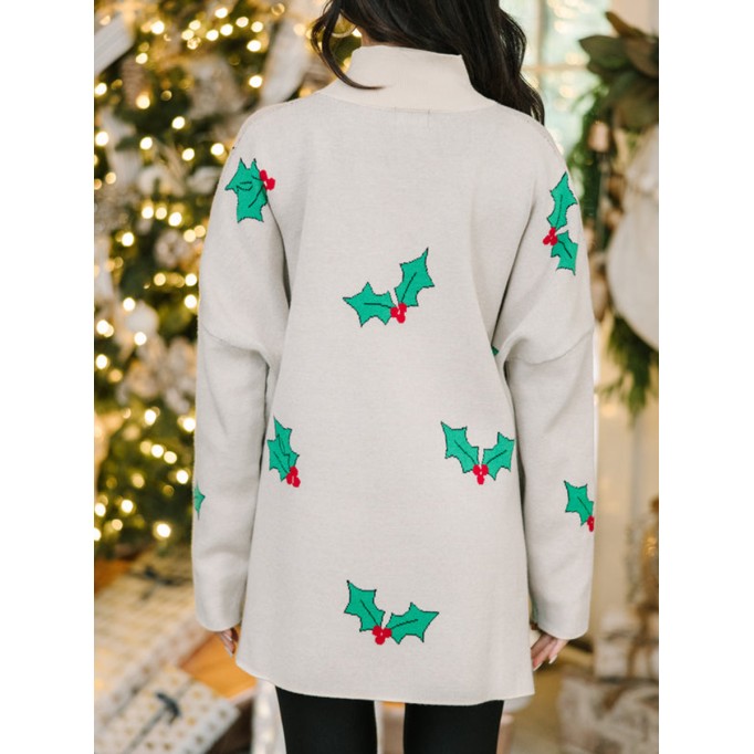 White Holly Sweater