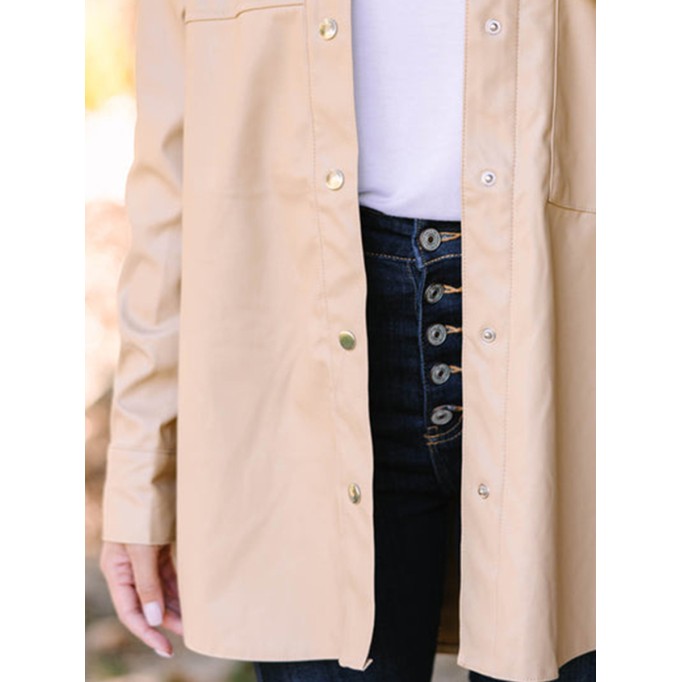 Brown Shacket