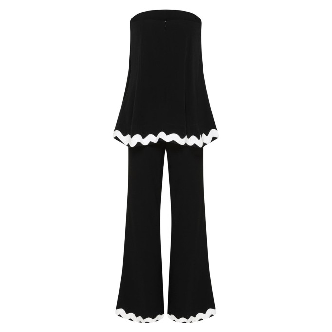 Summer ladies vacation top + pants 2 piece set