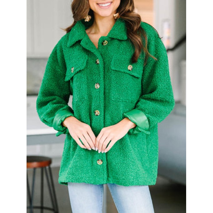 Grass Green Shacket