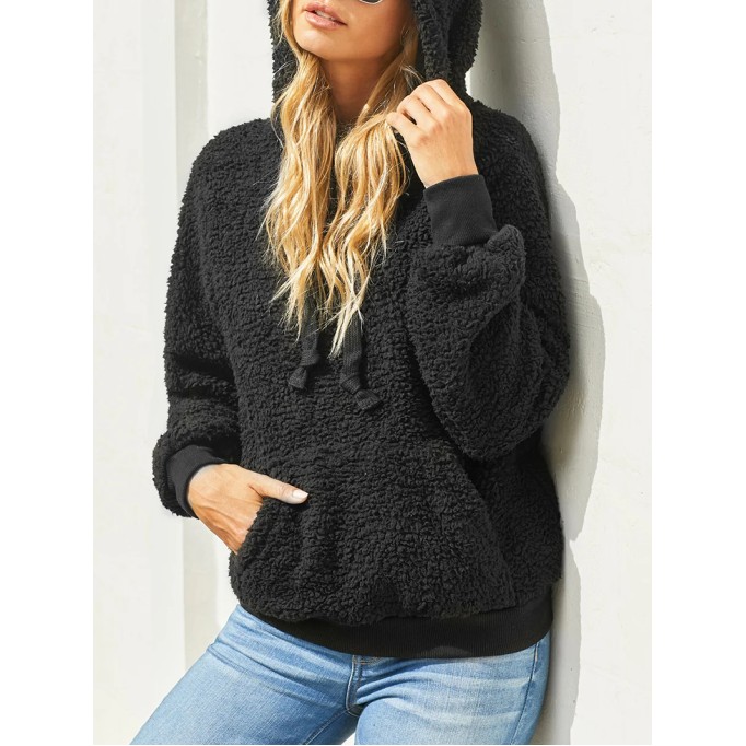Versatile hooded sweatshirt