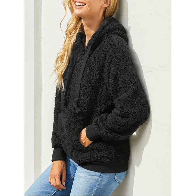 Versatile hooded sweatshirt