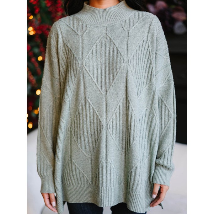 Light Olive Green Sweater