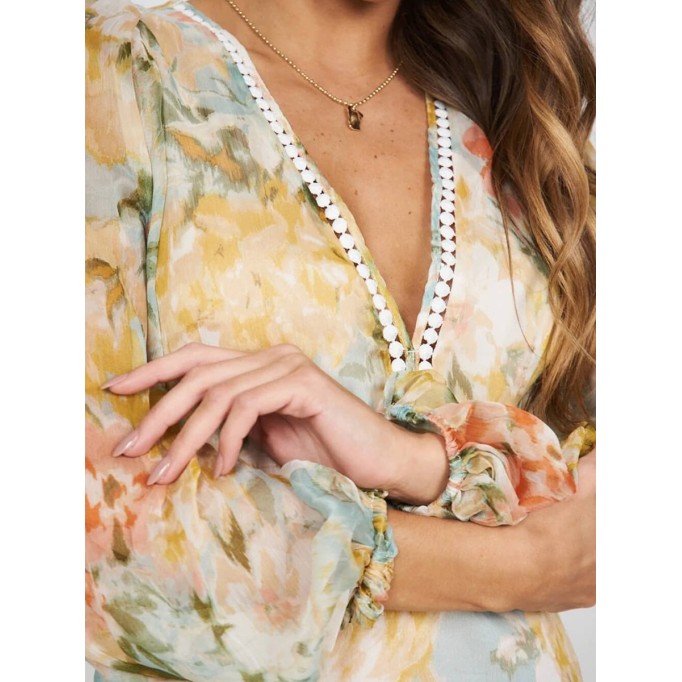 Women Casual Elegant Print Dress