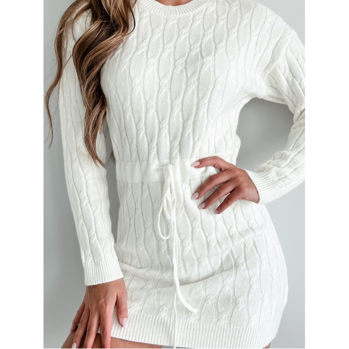 Women Casual Elegant Sweaters Dress