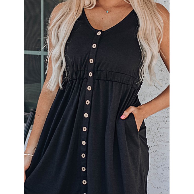 Women Casual Elegant Tank Top Dress