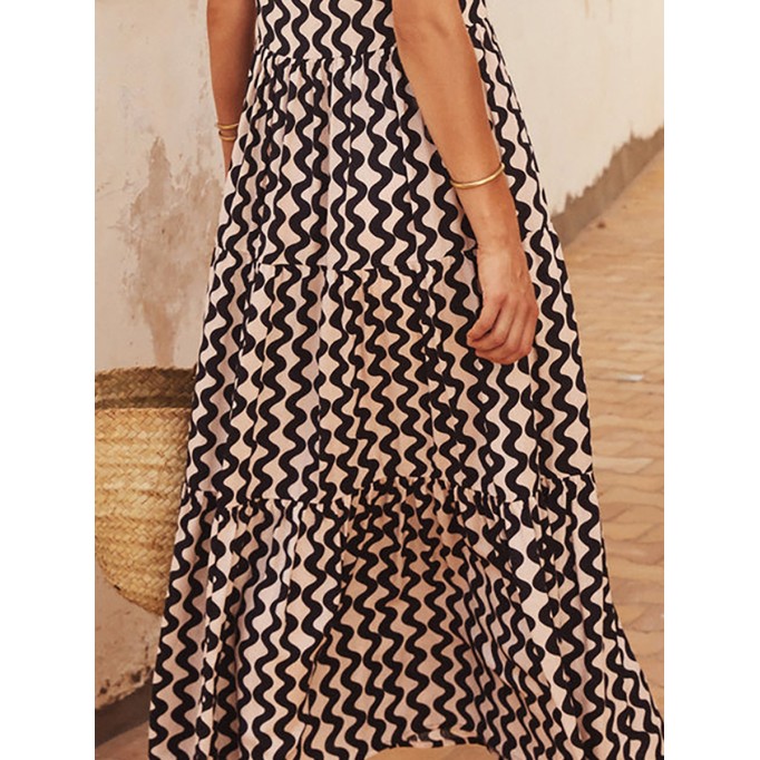 Women's blue holiday dress