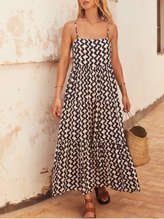 Women's blue holiday dress
