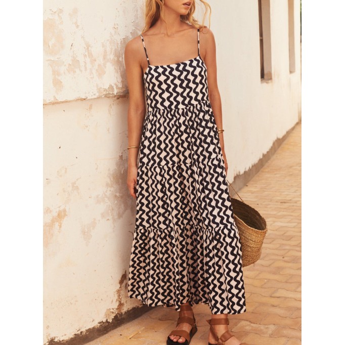 Women's blue holiday dress