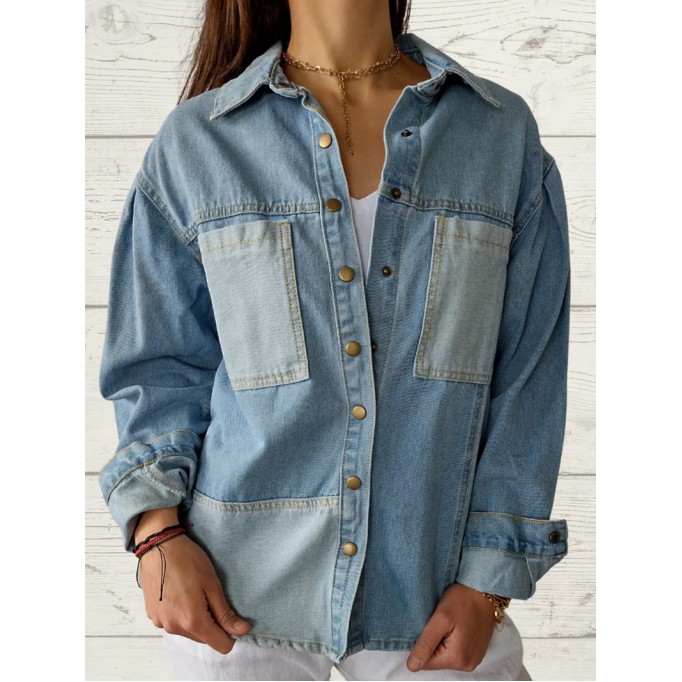 Women's Casual Elegant Denim Jacket