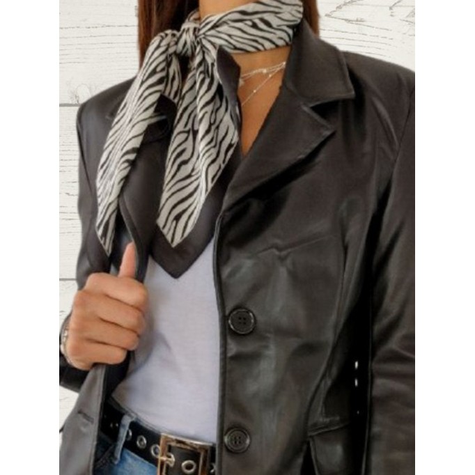 Women's Casual Elegant Leather Jacket