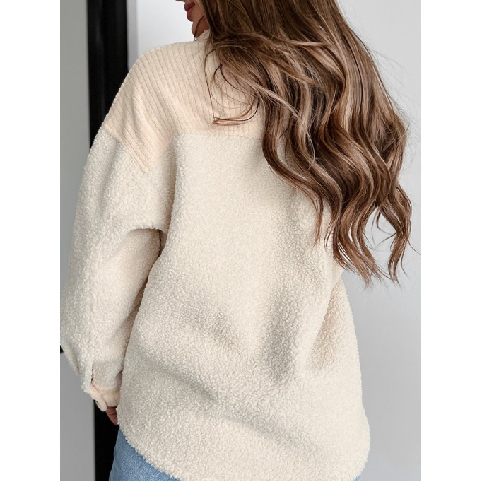 Women's Casual Elegant Plush Jacket Coat
