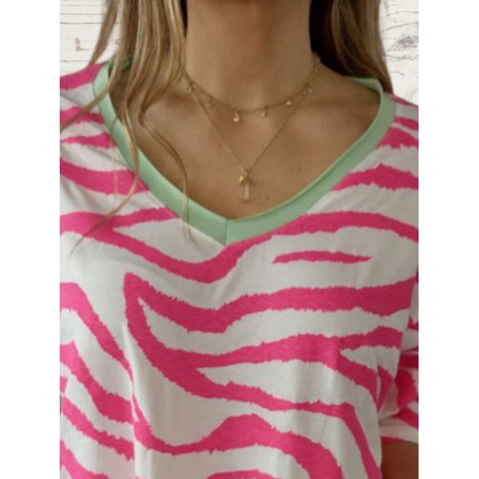Women's Casual Elegant Print Top Shirts