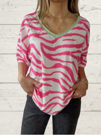 Women's Casual Elegant Print Top Shirts