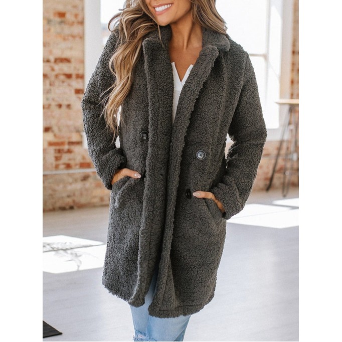 Women's Casual Elegant Sweater Jacket Coat