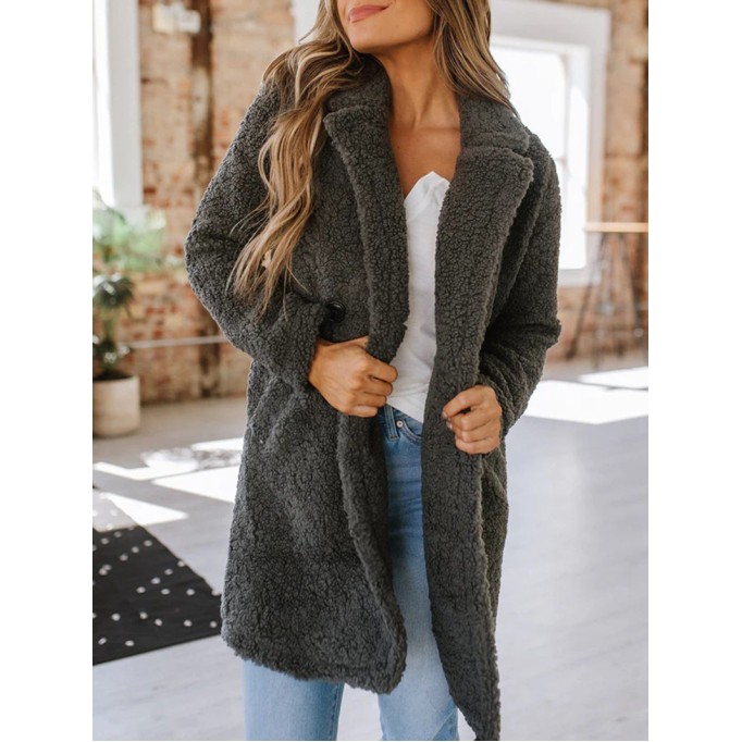 Women's Casual Elegant Sweater Jacket Coat