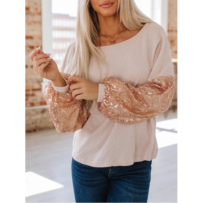 Women's Casual Elegant Top Long Sleeves T-Shirts