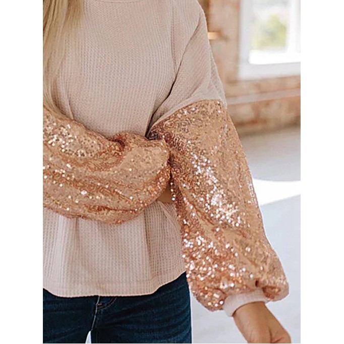 Women's Casual Elegant Top Long Sleeves T-Shirts