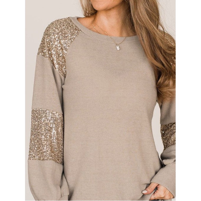 Women's Casual Elegant Top Long Sleeves T-Shirts