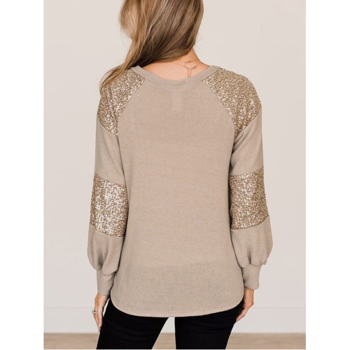 Women's Casual Elegant Top Long Sleeves T-Shirts