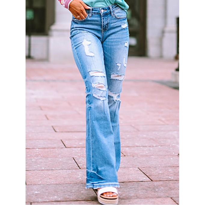 Women's Casual Jeans Trousers