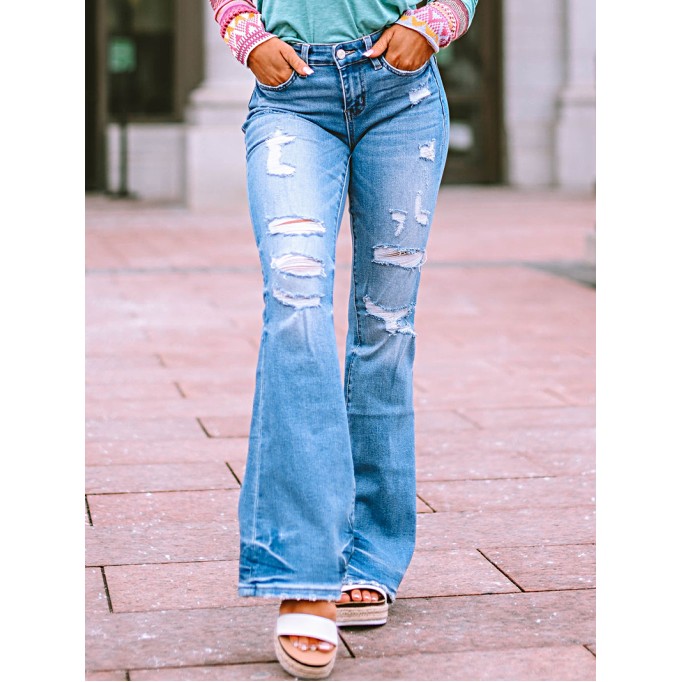 Women's Casual Jeans Trousers