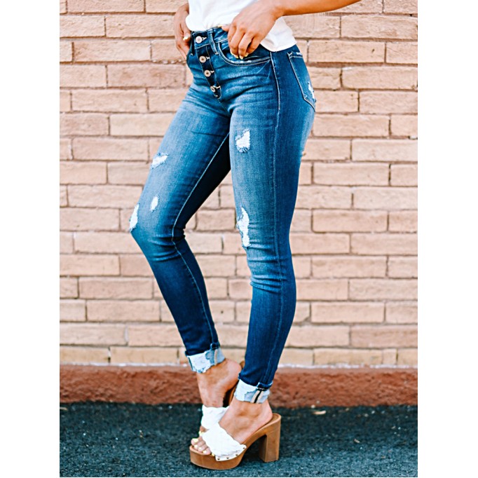 Women's Casual Jeans Trousers