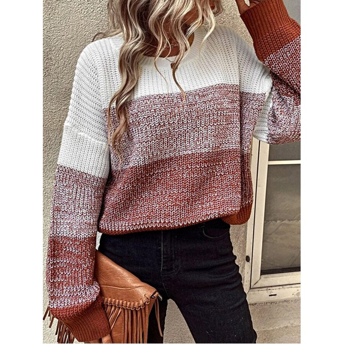 Women's Casual Knitted Sweater Top Coat
