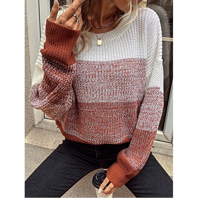 Women's Casual Knitted Sweater Top Coat