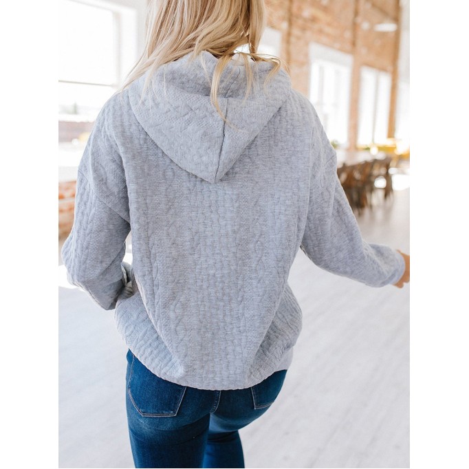 Women's Elegant Casual Long Sleeve Knitted Tops Sweatshirts
