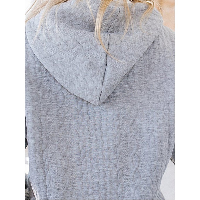 Women's Elegant Casual Long Sleeve Knitted Tops Sweatshirts