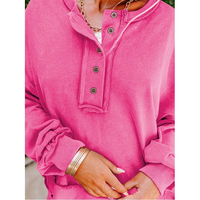 Women's Elegant Casual Long Sleeve Tops Sweatshirts