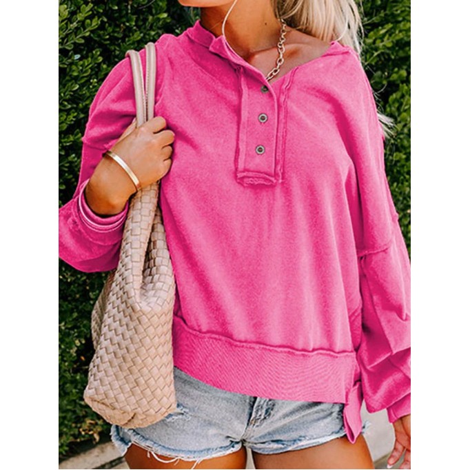 Women's Elegant Casual Long Sleeve Tops Sweatshirts