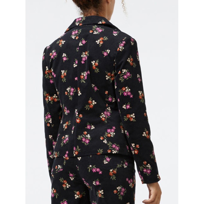 Women's floral casual jacket
