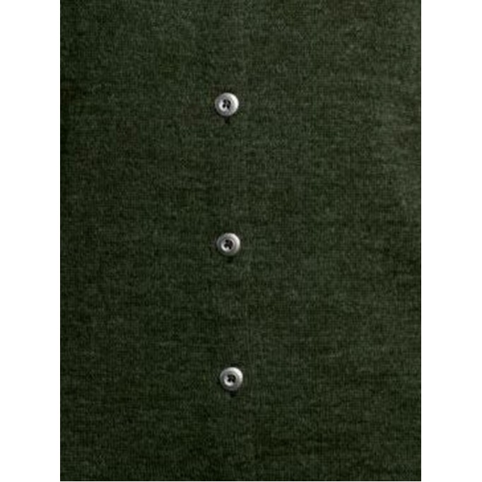 Women's green knitted sweater