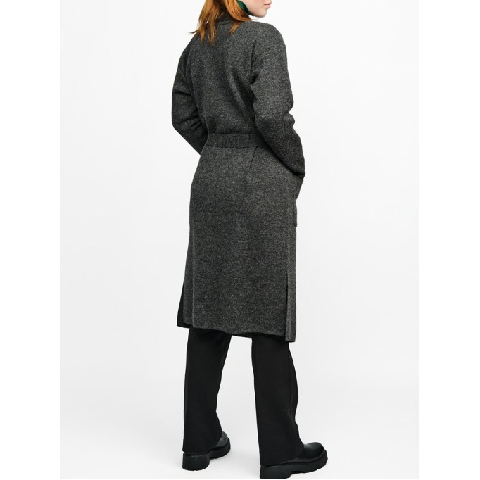 Women's grey elegant knitted sweater