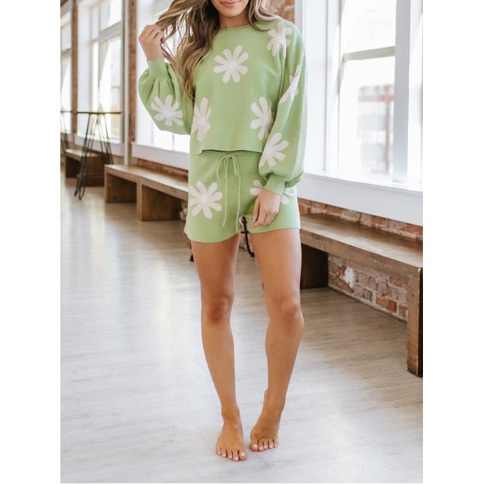 Women's Outdoor Casual Tops Shorts Pants Suit