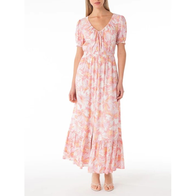 Women's printed casual vacation dress